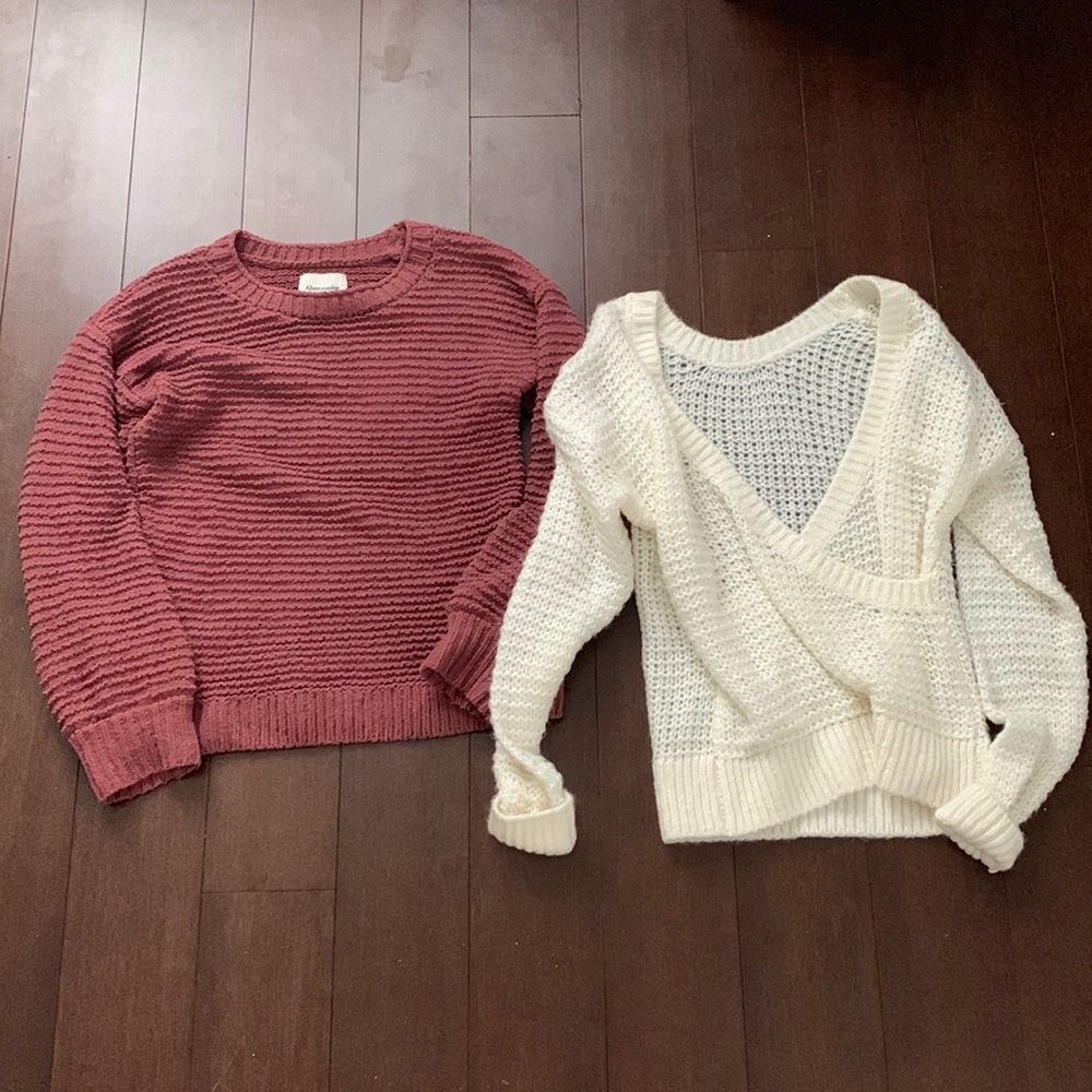 2 Abercrombie Sweaters, Great Condition